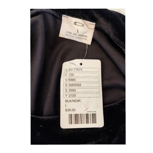 Pins and Needles Velvet Mini Skirt - Picture 3 of 3